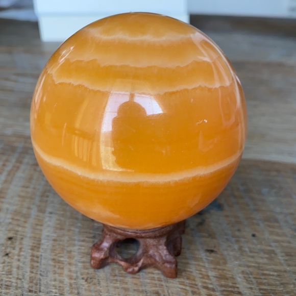 Other - Orange calcite sphere